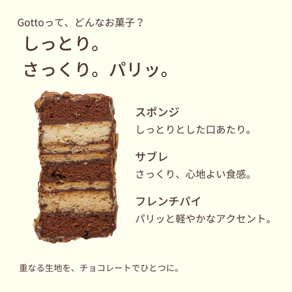 Gotto 03個入り｜3種食べ比べ・プチギフト